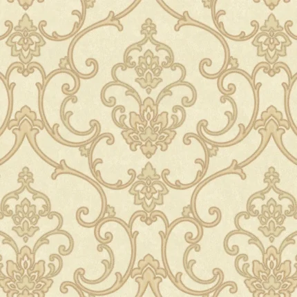 Cream Embossed Rumi Adawall Wallpaper 6806-1